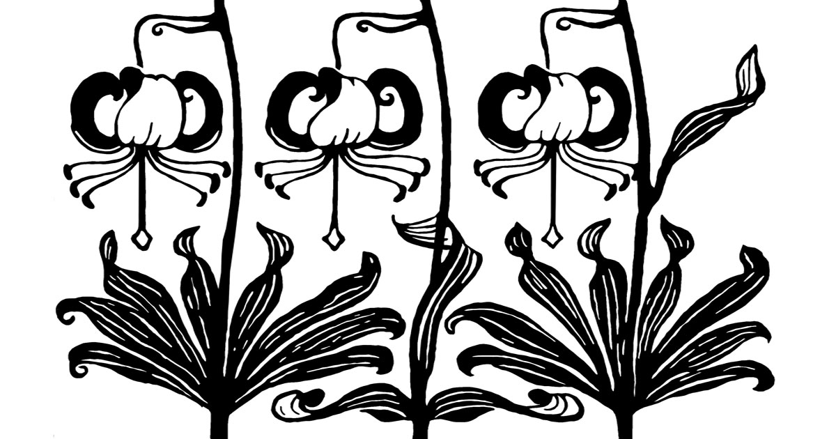 Black And White Floral Images