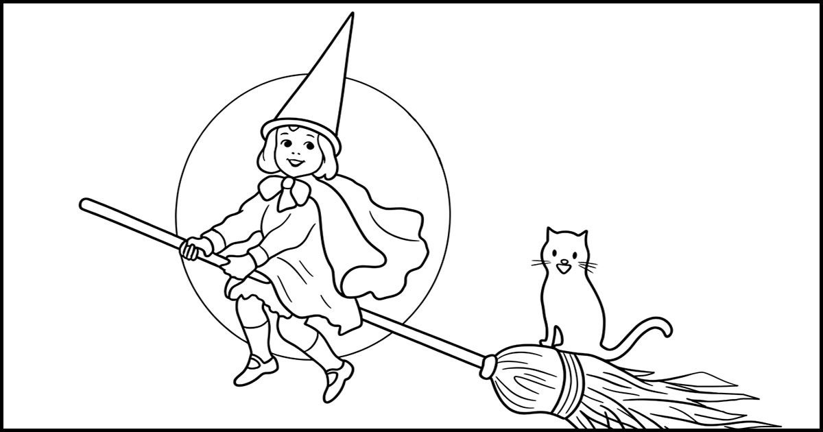 Free Coloring Pages For Halloween