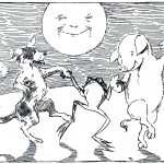 Pig Clipart 6 - Pig and Friends Dance in Moonlight