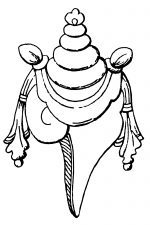 Buddhism Symbols 1 - Conch Shell