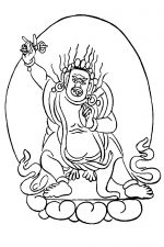 Buddhist Symbols 7 - Vajrapani
