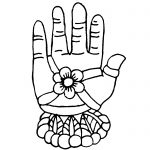 Pagan Symbols 5 - Open Hand