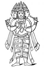 Hindu Gods and Goddesses 3 - Brahma