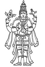 Hindu Gods 1 - Vishnu
