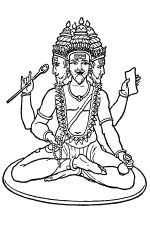 Hindu Gods 2 - Brahma