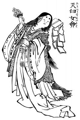 Japanese Gods 4 - Goddess of Laughter