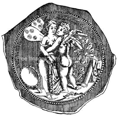 Christianity Symbols 9 - Cupid and Psyche