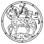 Christian Symbolism 7 - Lamb with Banner