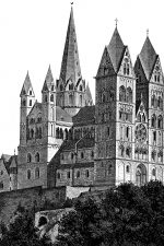 Drawings of Churches 6 - Limburg Cathedral