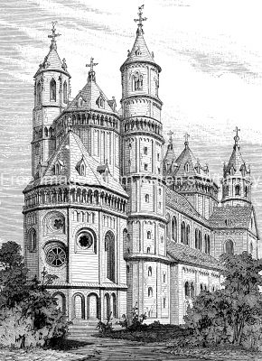 Drawings of Churches 4 - St. Peter's Cathedral