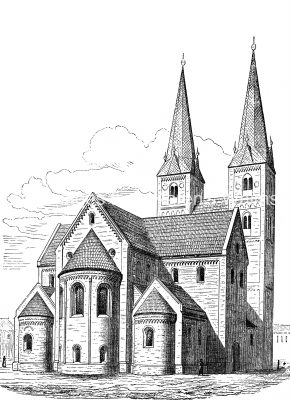 Drawings of Churches 8 - Church of Jerichow