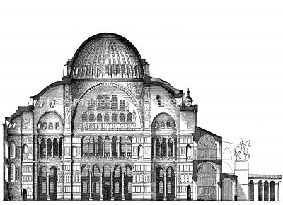 Church Architecture 3 - Hagia Sophia Istanbul