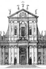 Church Clip Art 1 - Gesu in Rome