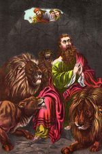 Church Clipart 6 - Daniel with Lions