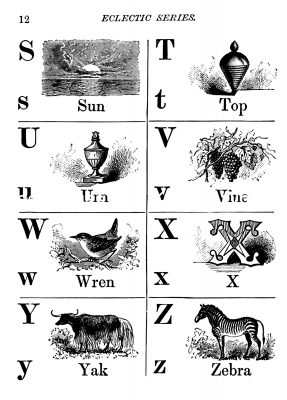 Alphabets 3 - Letters S - Z