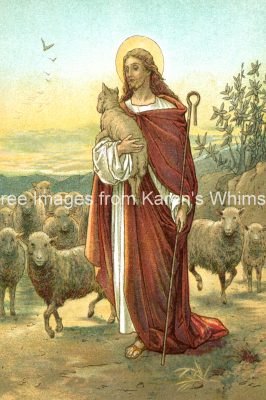Christian Clipart 16 - The Good Shepherd