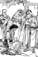 Bible Pictures 10 - Samuel Anointing Saul