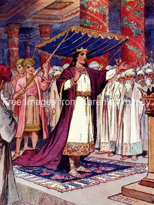 Bible Pictures 15 - Solomon the Prince