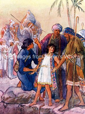 Bible Pictures 3 - Joseph Sold to Merchants