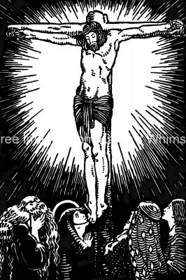 Religious Clipart 22 - Jesus on the Cross