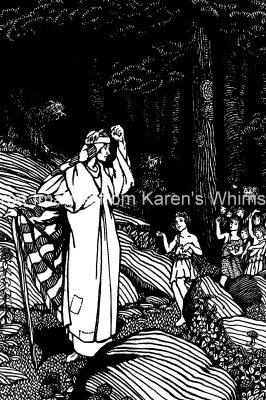 Religious Clipart 7 - Elisha Taunted by the Crowd