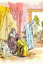 Bible Clipart 6 - Isaac Blessing Jacob