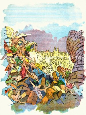 Bible Clipart 12 - Fall of Jericho