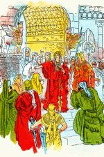 Bible Images 1 - Vashti Refusing the King