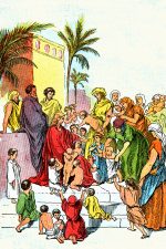 Bible Images 13 - Jesus Blessing the Children