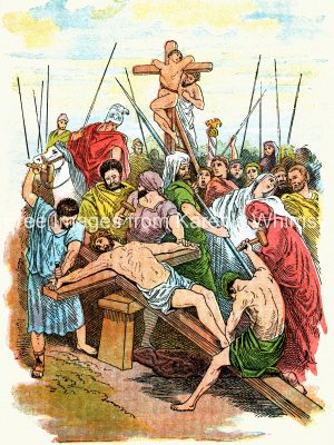 Bible Images 15 - Jesus Nailed to the Cross