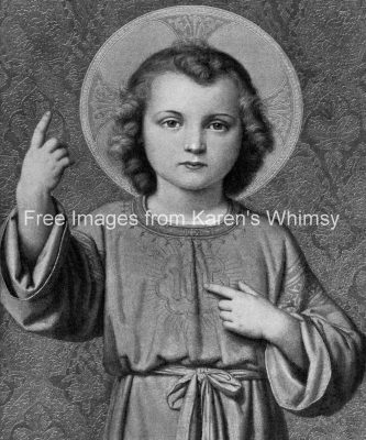 Baby Jesus Clipart 6 - Portrait of Christ