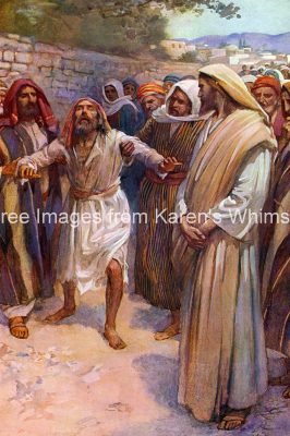 Images of Jesus 18 - Jesus and Bartimaeus