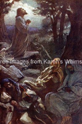 Images of Jesus 20 - Jesus in Gethsemane