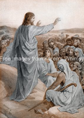 Pictures of Jesus Christ 3 - Christ Preaching