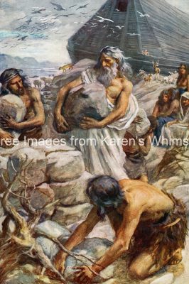 Old Testament 3 - Noah Builds His Altar