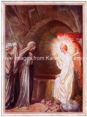 Pictures of Jesus 25 - Angel at the Sepulchre