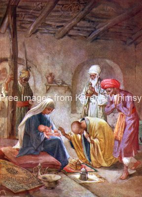 New Testament 8 - Wise Men At The Manger