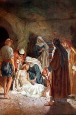Crucifixion of Jesus 15 - Jesus Laid in Tomb