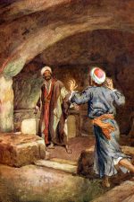 Crucifixion of Jesus 17 - Disciples in Empty Tomb