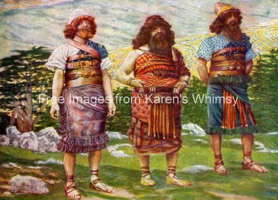 Characters from the Bible 1 - Shem, Ham, and Japheth
