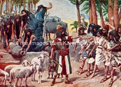 Characters from the Bible 2 - Moses Defends Jethro’s Daughters