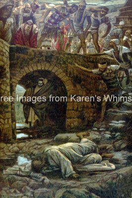 Jesus Christ Pictures 2 - Bridge over Kedron