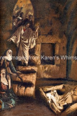 Images of Jesus Christ 20 - Resurrection of Lazarus