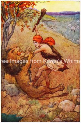 Pictures from the Bible 17 - David Slays the Lion