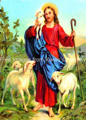 Jesus Clip Art 3 - The Good Shepherd