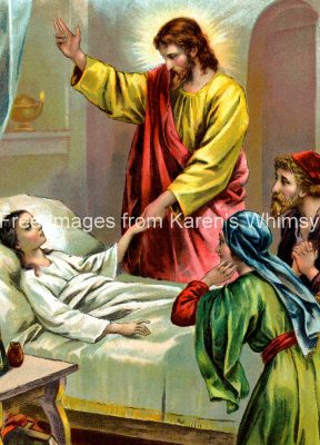 Jesus Clip Art 8 - Jesus Healing Sick