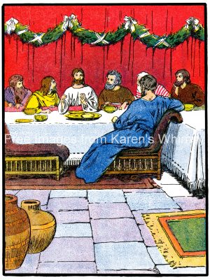 Free Pictures of Jesus 10 - The Lord's Supper
