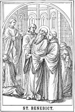 Pictures of Saints 14 - Saint Benedict