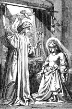 Pictures of Saints 9 - Gabriel and Mary