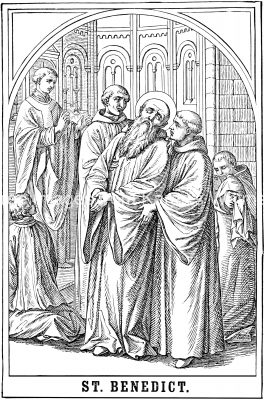 Pictures of Saints 14 - Saint Benedict